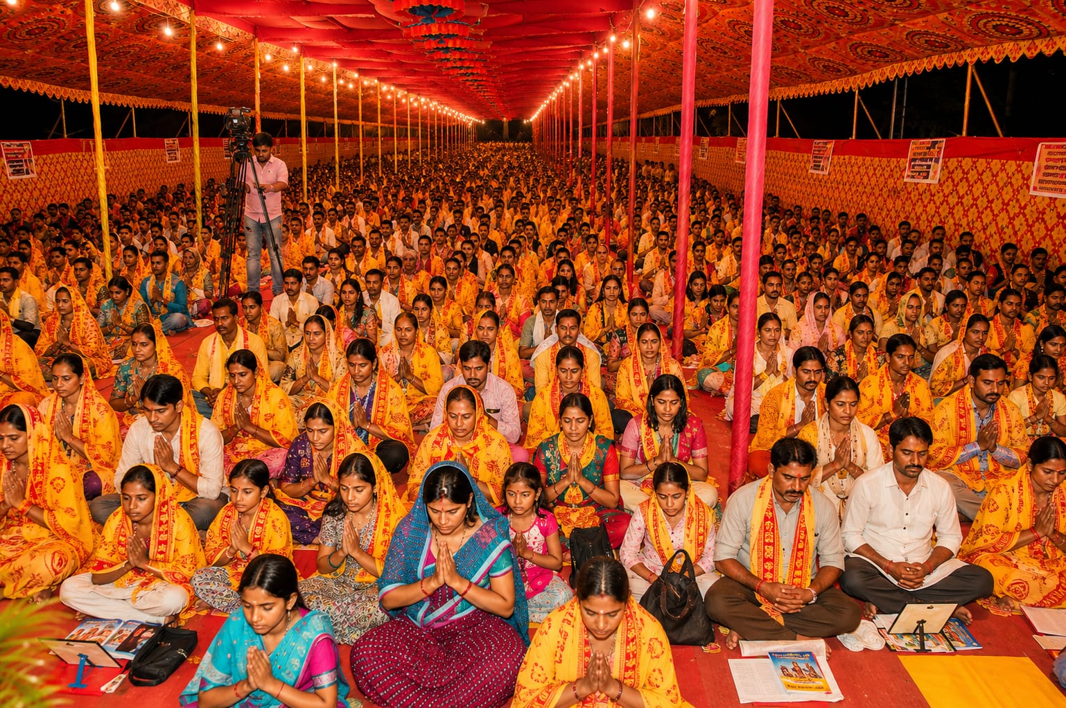 Temple worship at Dhyan Yog Siddhashram - Best Ayurvedic Clinic in Varanasi